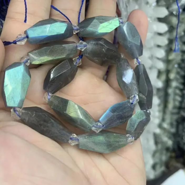 Natural Gemstone DIY Loose Beads for Jewelry Making Strand