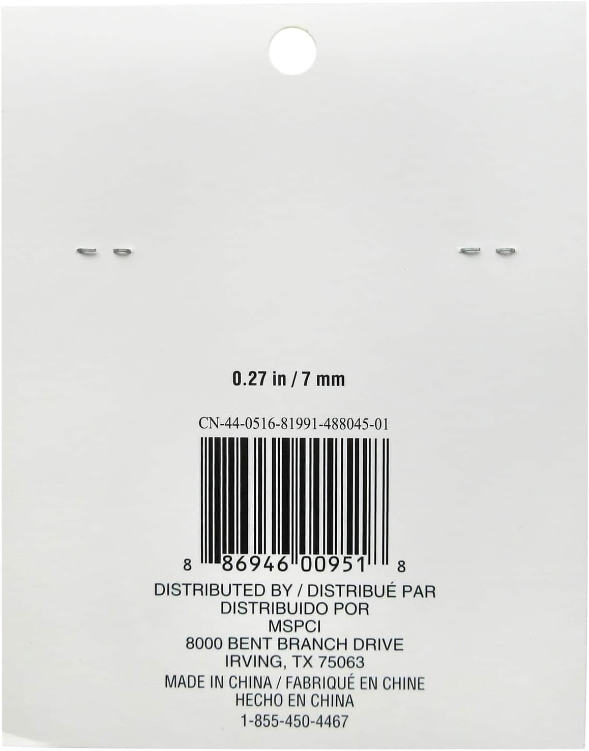 Creatology White Circular Number Beads, 12 Packs: 340 ct. (4,080 Total), 7mm