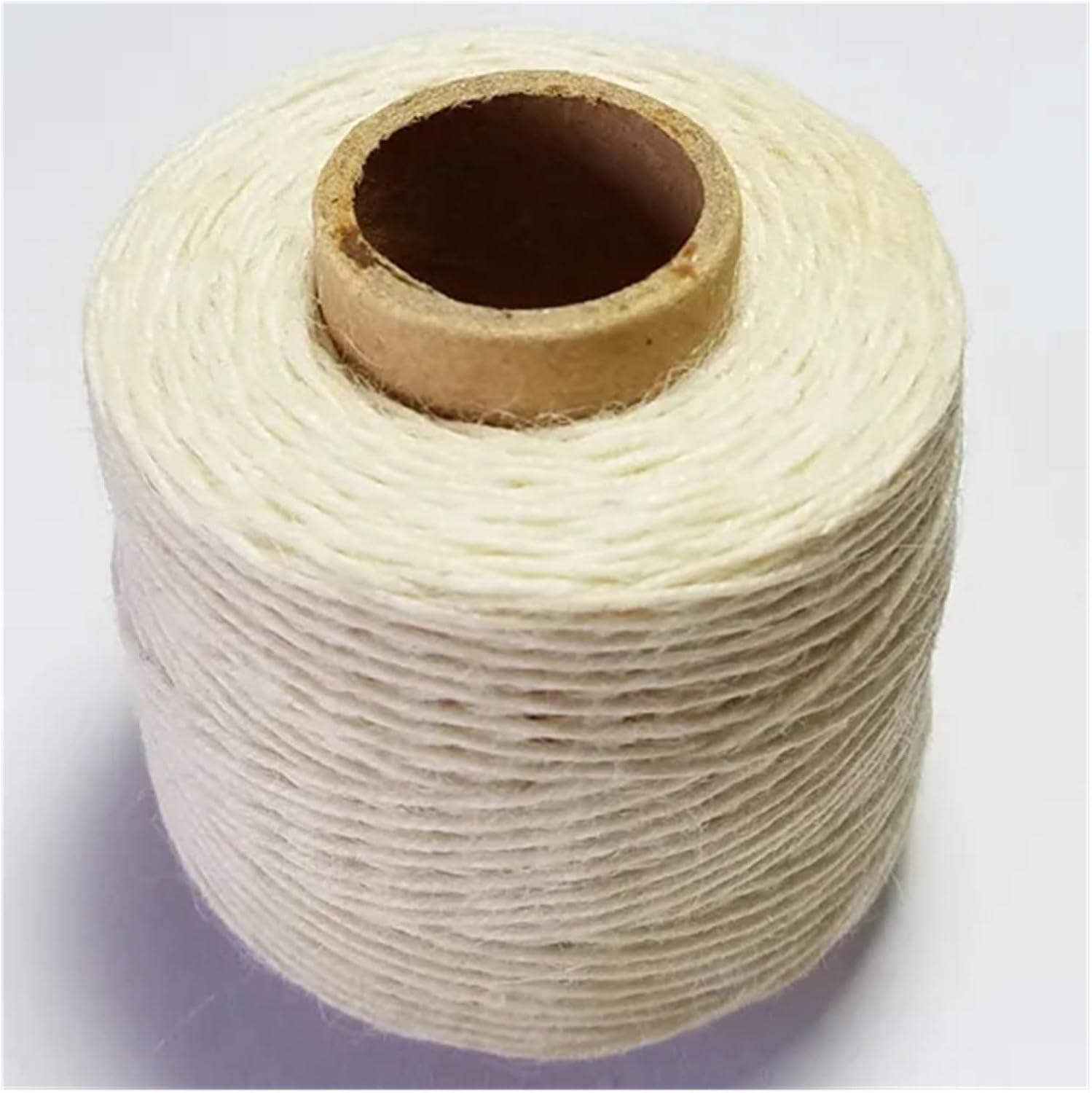 Linen Wax Thread high Toughness 100m/rolled Linen Thread for Leather Sewing Handcraft DIY (Color : Nature)