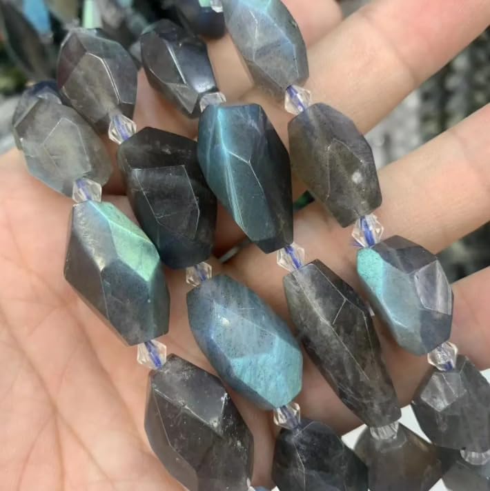 Natural Gemstone DIY Loose Beads for Jewelry Making Strand