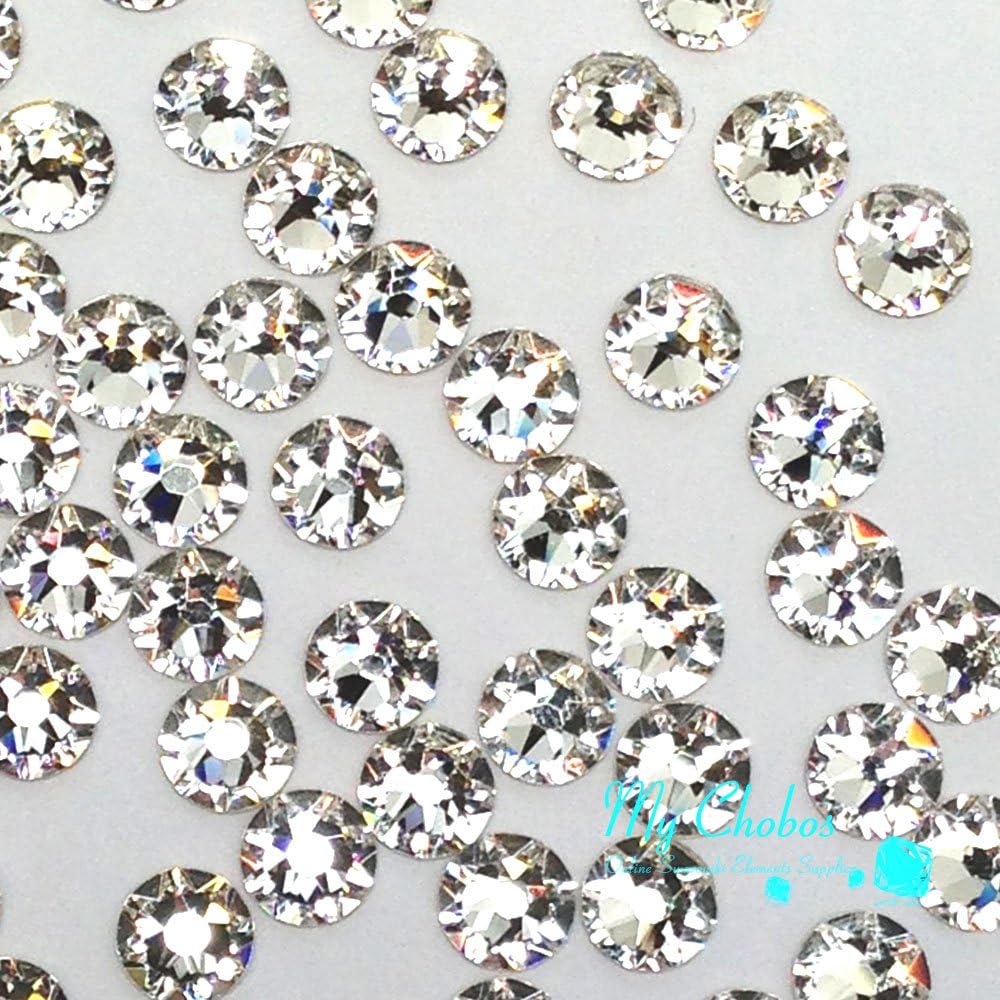 1440 pcs (Factory Pack) Crystal (001) Clear Austrian Crystal Austria New 2088 Xirius 12ss Flat Backs Rhinestones 3mm ss12 DIY Bling gems Stone
