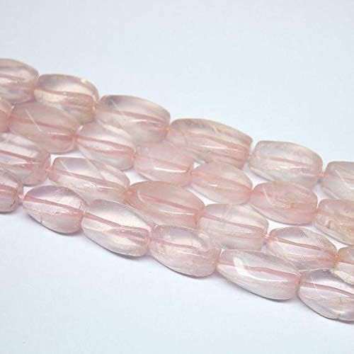1 strand rose quartz tube smooth 17'' long strand gemstone beads, jewelry supplies for jewelry making, bulk beads, for meditation jewellery gemstone size 15mm to 2mm1mm