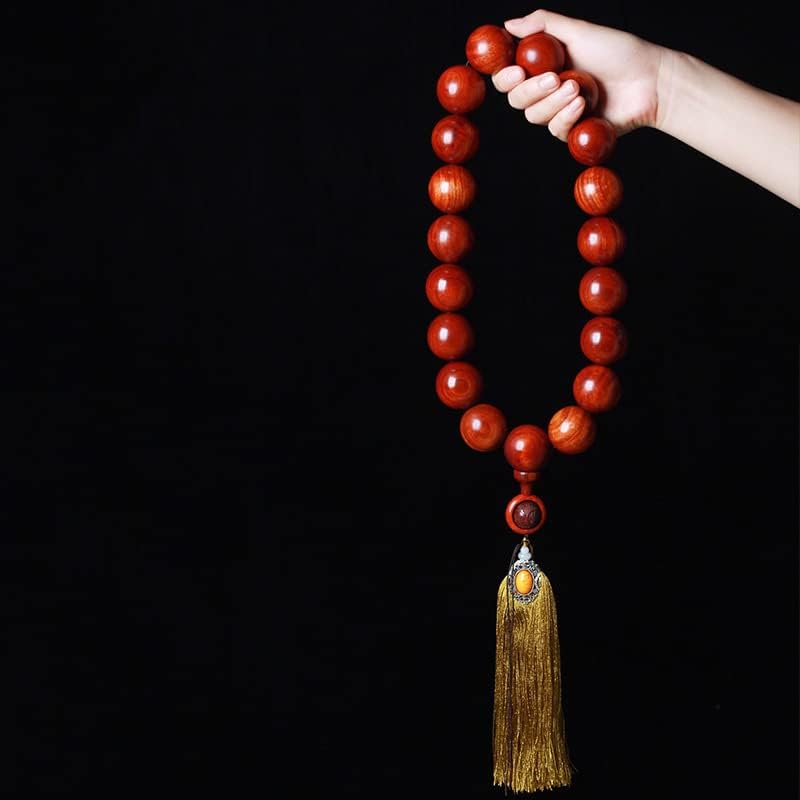 赞比亚小叶紫DIY檀进宝运转款手持汽车后视镜挂件 3.5×19颗(3.5×19颗)