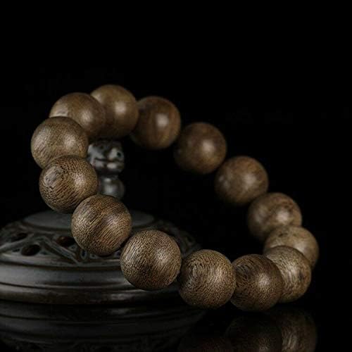 GLW Brunei Genuine Natural Wild Agarwood Aloewood 15 Mm Malas Prayer Beads #4925