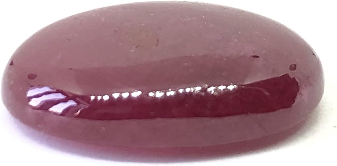 21.95 Ct Deep Red Ruby Oval Shape Cabochon Size 20x16.50 mm Unique Quality Valuable Loose Gemstone Best For Making Pendant, Ring Jewelry