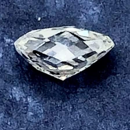 0.23cts Natural White Diamond Tabiz Briolette Bead 10617G for Jewelry Making