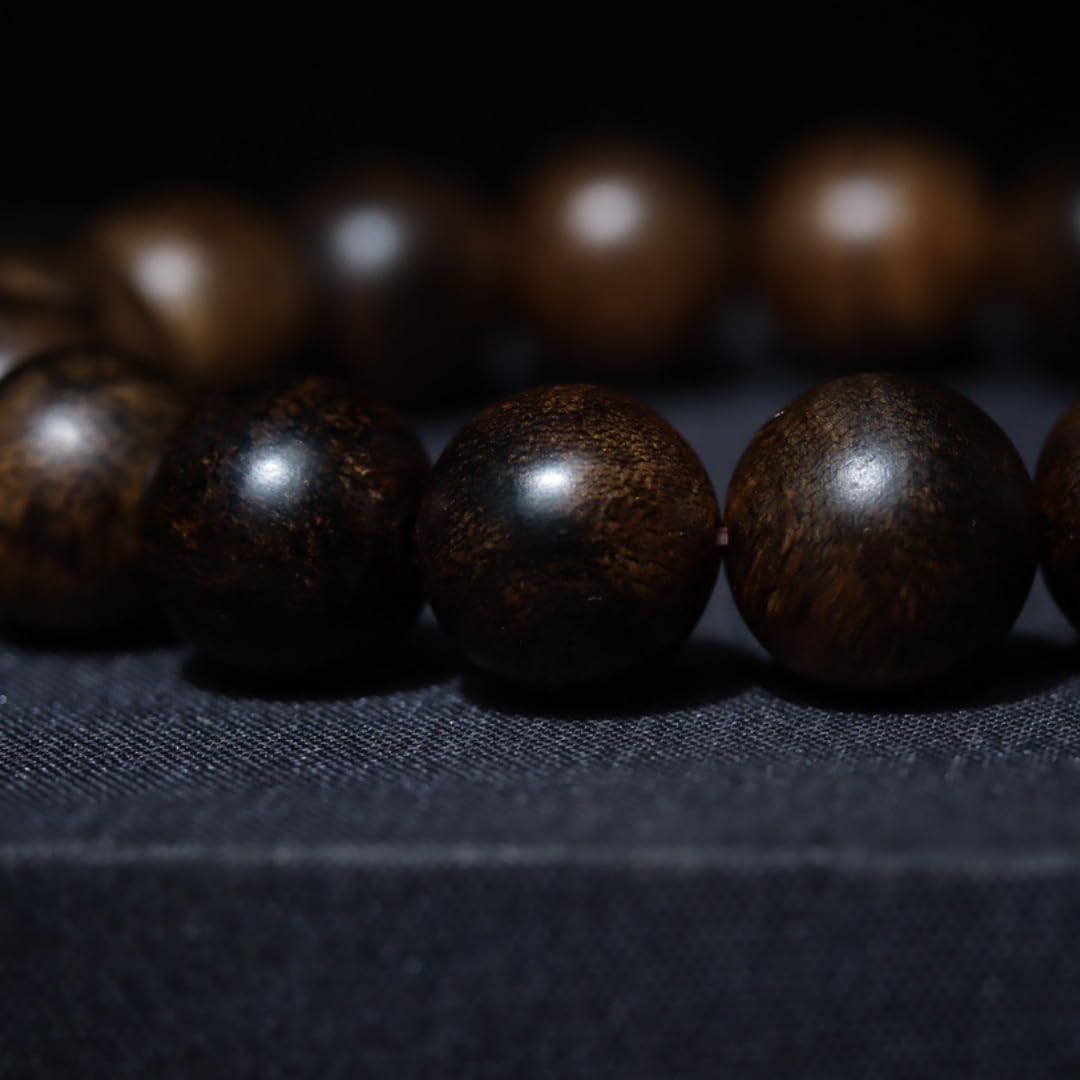 Vietnam Nha Trang White Agarwood Burl Old Material Sinking Grade 12mm*17 Pieces Impressive Jade-like Full Grain