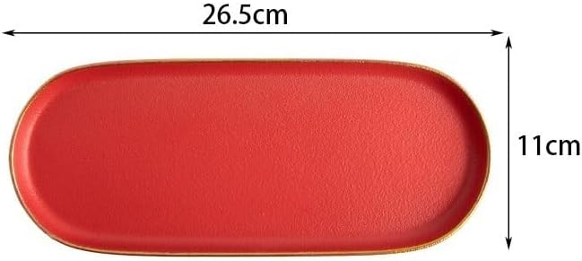 Tray Palace Black Tea Tray Ceramic Tray Home Office Kung Fu Tea Set Simple Small Dry Tea Tray Serving Trays