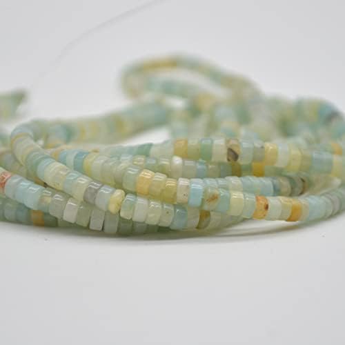 13 inch Strand of Natural gem Multi-Colour, 4x2mm rondelle Smooth Beads for DIY Jewelry Making. | Beads_05696
