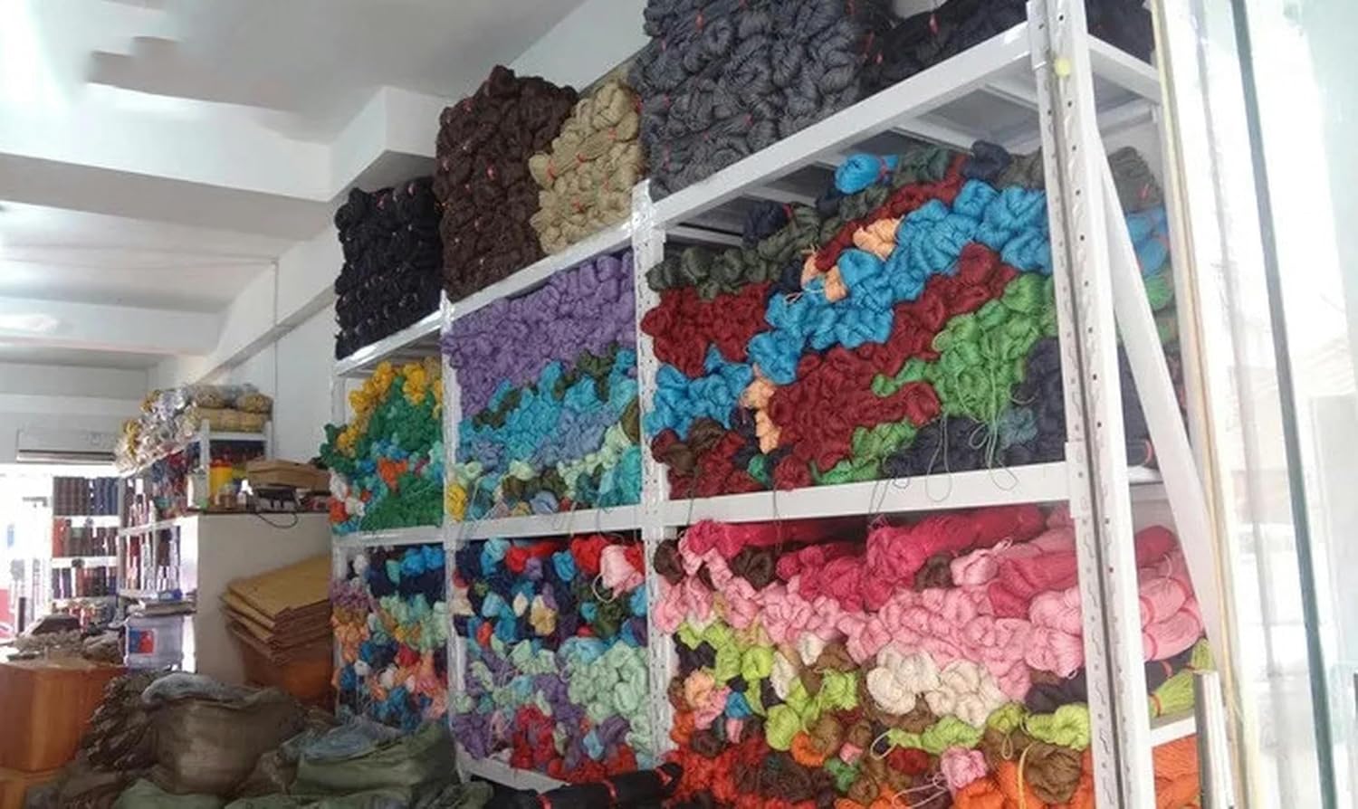 Beading Cords Threads, 18 Colors 80Meters Per Bag Waxed Cotton Thread 1mm Cord Rope(Color 7)