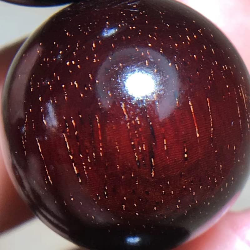 Mascot Wooden Crafts Wood Carving Art Wood Decoration Artwork 小叶紫檀2.0×12颗近满金星泥料玻璃底佛珠手串 男女念珠佛珠(小叶紫檀近满金星泥料)