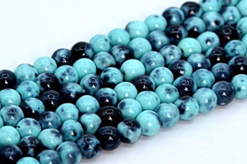 13 inch Strand of Natural gem Jade, 3-4mm Round Smooth Beads for DIY Jewelry Making. | Beads_04956