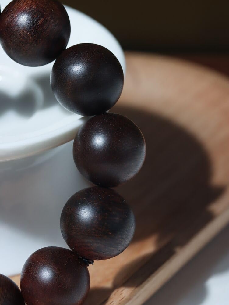 Agarwood 18mm*13pcs Old Material Fusen red Earth agarwood Hand String Beads Rosary Beads