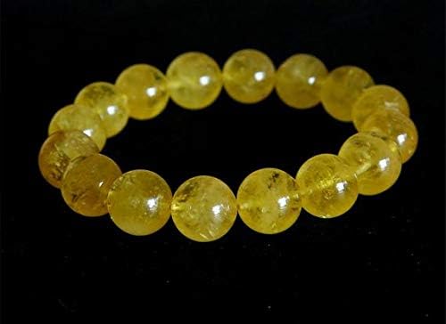 1 strands natural datolite genuine danburite ?????? men bracelet round big beads 13mm 03007