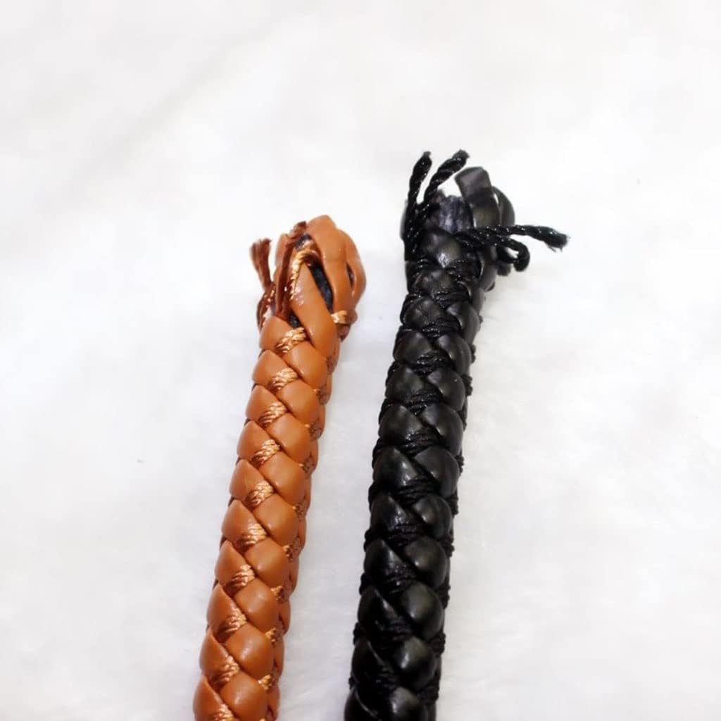 8mm Black/Brown PU Cord,for DIY Jewelry Making - Goth Bracelet Kit, Pet Collars, Punk Accessories (1M/10M) Unisex Craft(Dark Coffee,10m)