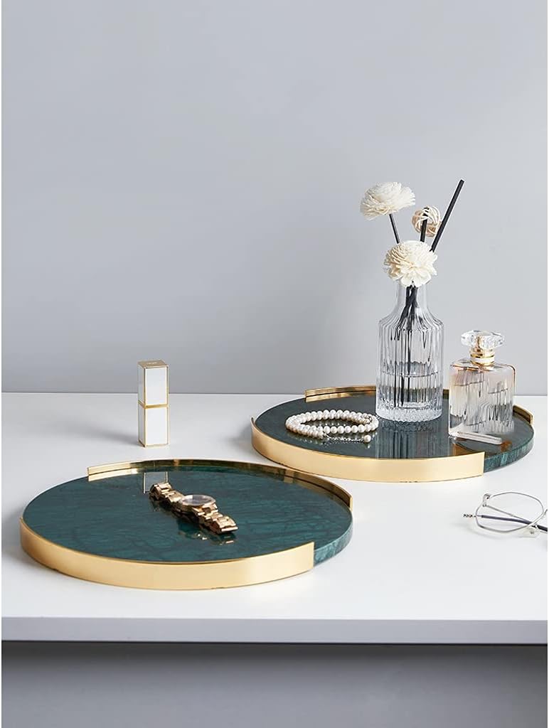 Tray Tray Household Teacup Marble Cup Tray Jewelry Storage Tray Teacup Tray Serving Trays