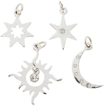 Bead Landing 12 Packs: 4 ct. (48 total) Sun, Moon & Star Charms