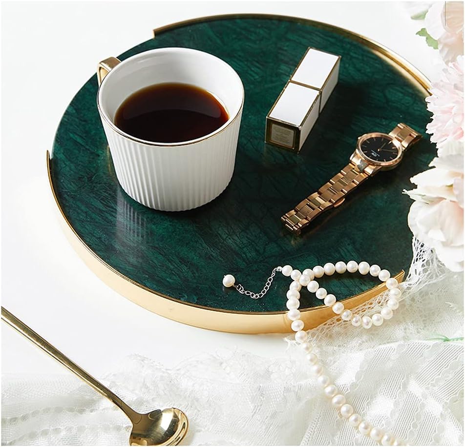 Tray Tray Household Teacup Marble Cup Tray Jewelry Storage Tray Teacup Tray Serving Trays
