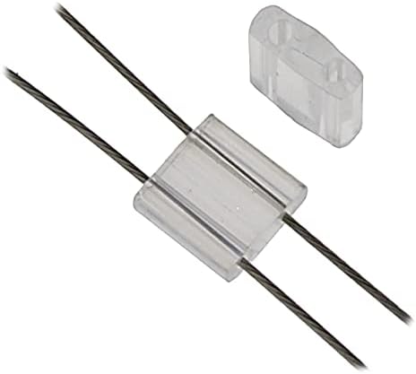 Beads 5x5mm 2 Hole TL0131 Crystal Transparent 250Gms Bulk Bag of Japanese Glass Beads