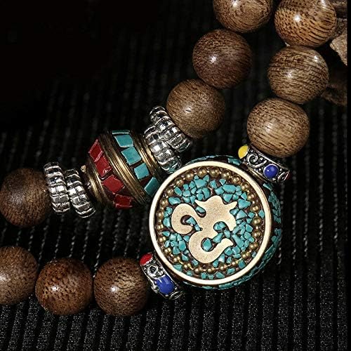 GLW Malas Meditation Prayer Beads Kalimantan Genuine Wild Agarwood Aloewood 7mm#4970