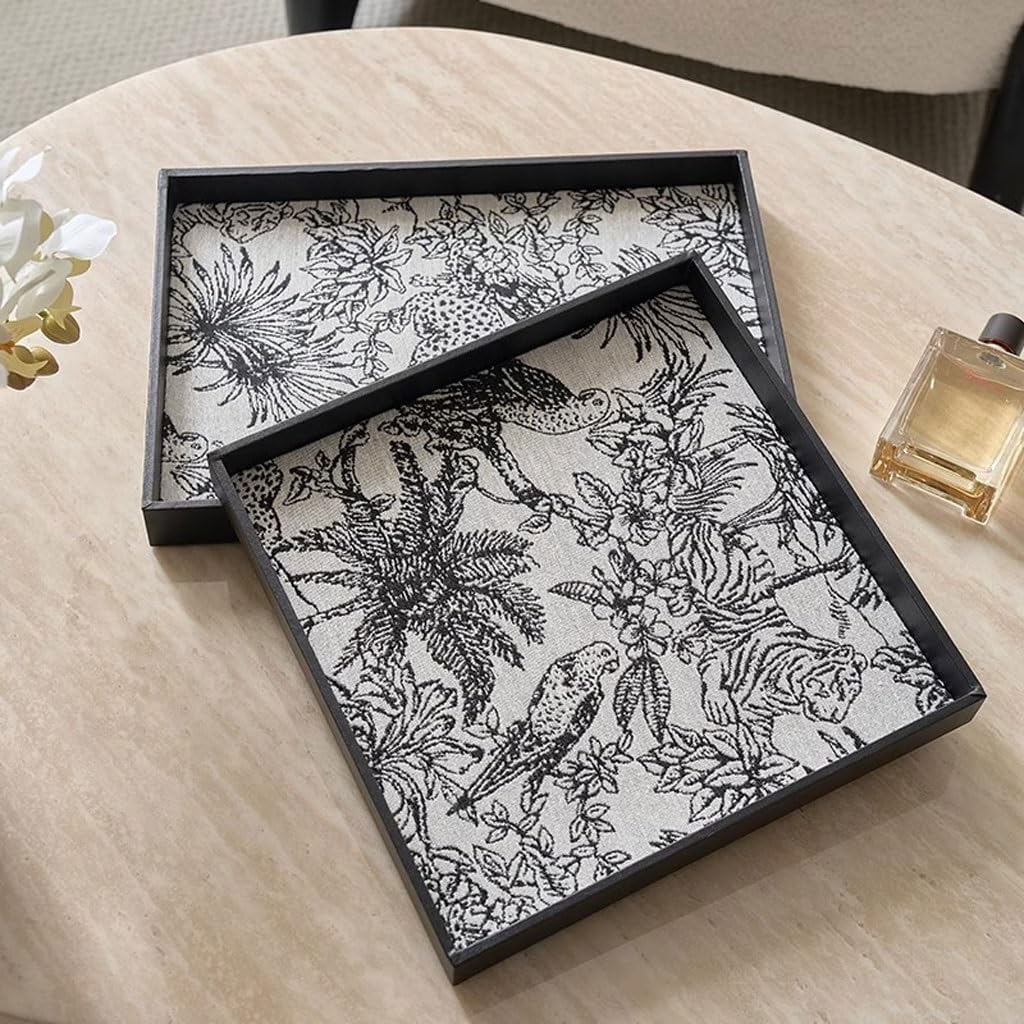 Tray Home Porch Storage Tray Living Room Aromatherapy Candle Decoration Tray Serving Trays(B)