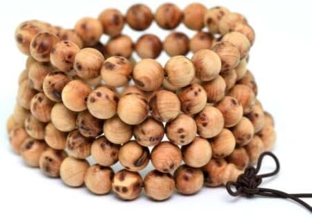 Generic 8MM Genuine Aromatic Sandalwood Thuja Sutchuenensis AAA Round Beads 35
