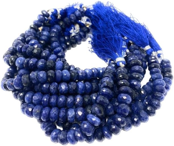 Sodalite Gemstone Beads, Natural Gemstone Beads, Beading Supplies for Jewelry Making, Wholesale Beads, Bulk Beads, 8-9mm, 8