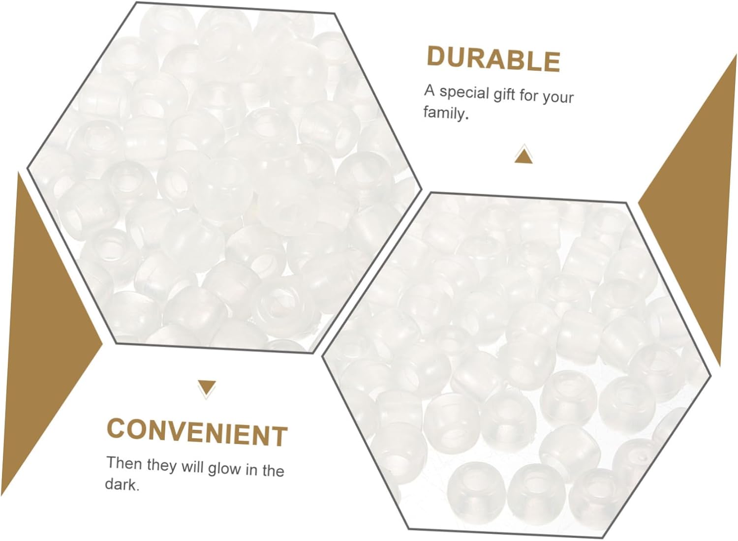 Lurrose 10000pcs Colors Uv Beads Kit Changing Beads for Jewelry Making for DIY Bracelet Necklace