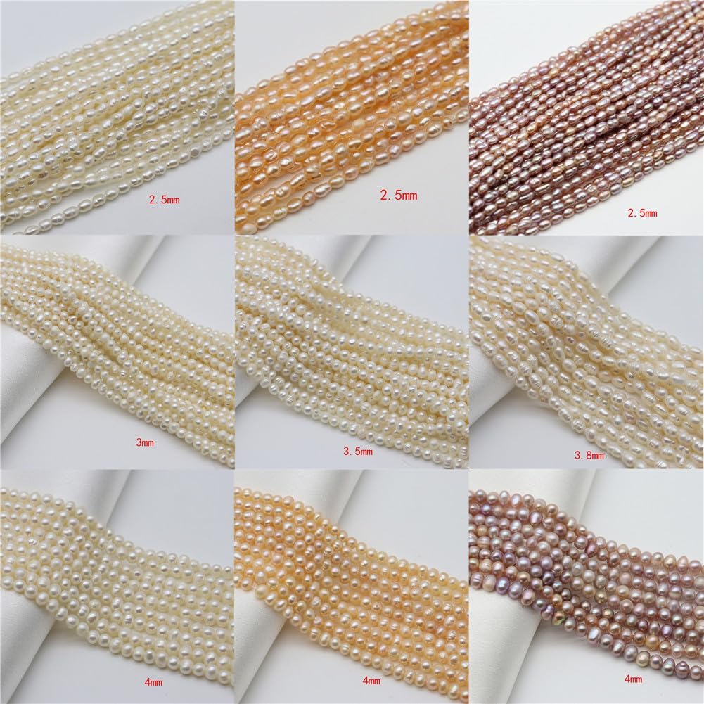 Natural Freshwater Pearl Irregular Shape Loose Bead for Jewelry Making DIY Necklaces Handmade Accessories Gray 1000 Pieces