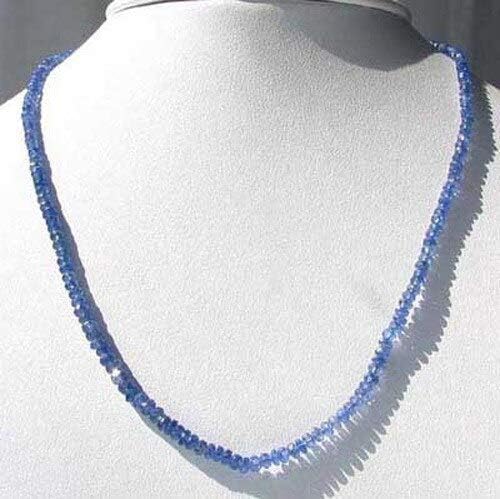 Un-Heated Blue Sapphire Bead Faceted 17