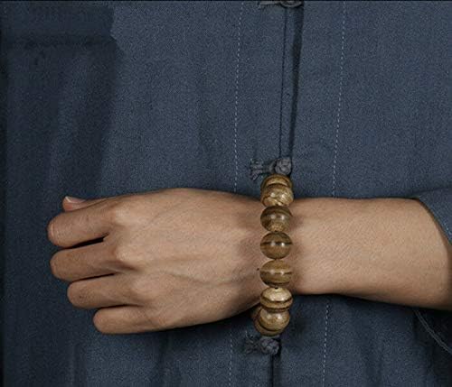 GLW Indonesia 15.7mm Mala Meditation Japa Wild Agarwood Aloewood Prayer beads #4792