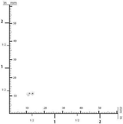 Sterling Silver 3mm Round Bright Beads 0.9mm Hole - 2500pcs (2003)/25