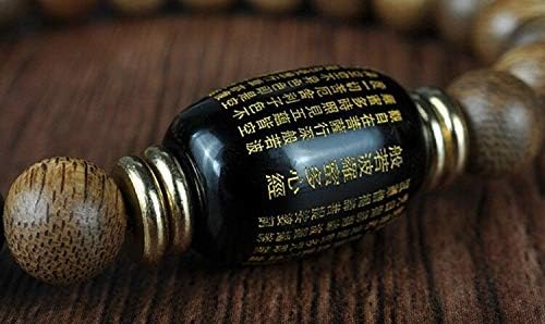GLW Bead kalimantan Genuine Natural Wild Agarwood Aloewood 7mm Malas Prayer beads