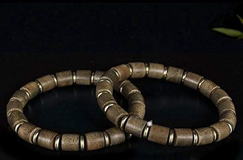 GLW MALA Prayer Beads Genuine Natural Wild Kalimantan Agarwood Aloewood 6mm #4696