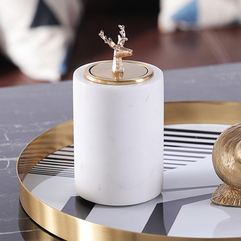 Tray Decor Tray Storage Round Tray Metal Jewelry Tray Copper Tray Ornaments Storage Tray Gold Storage Tray Food Tray(B)