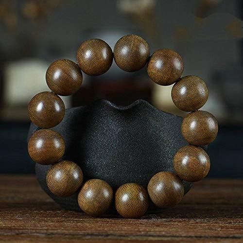 GLW Kalimantan Wild Agarwood Malas Meditation Prayer Beads 17mm #4891