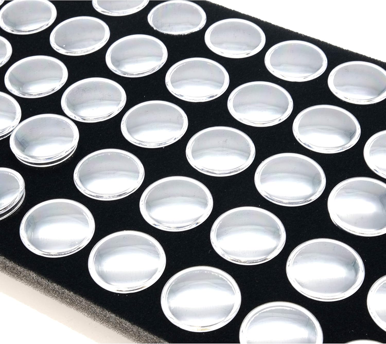 300 Gem Jars Black Foam Display & Stackable Tray