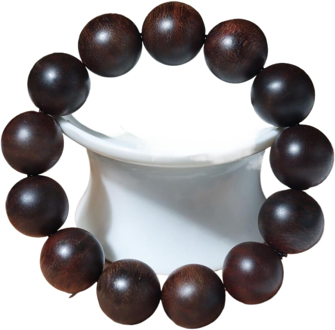 Agarwood 18mm*13pcs Old Material Fusen red Earth agarwood Hand String Beads Rosary Beads