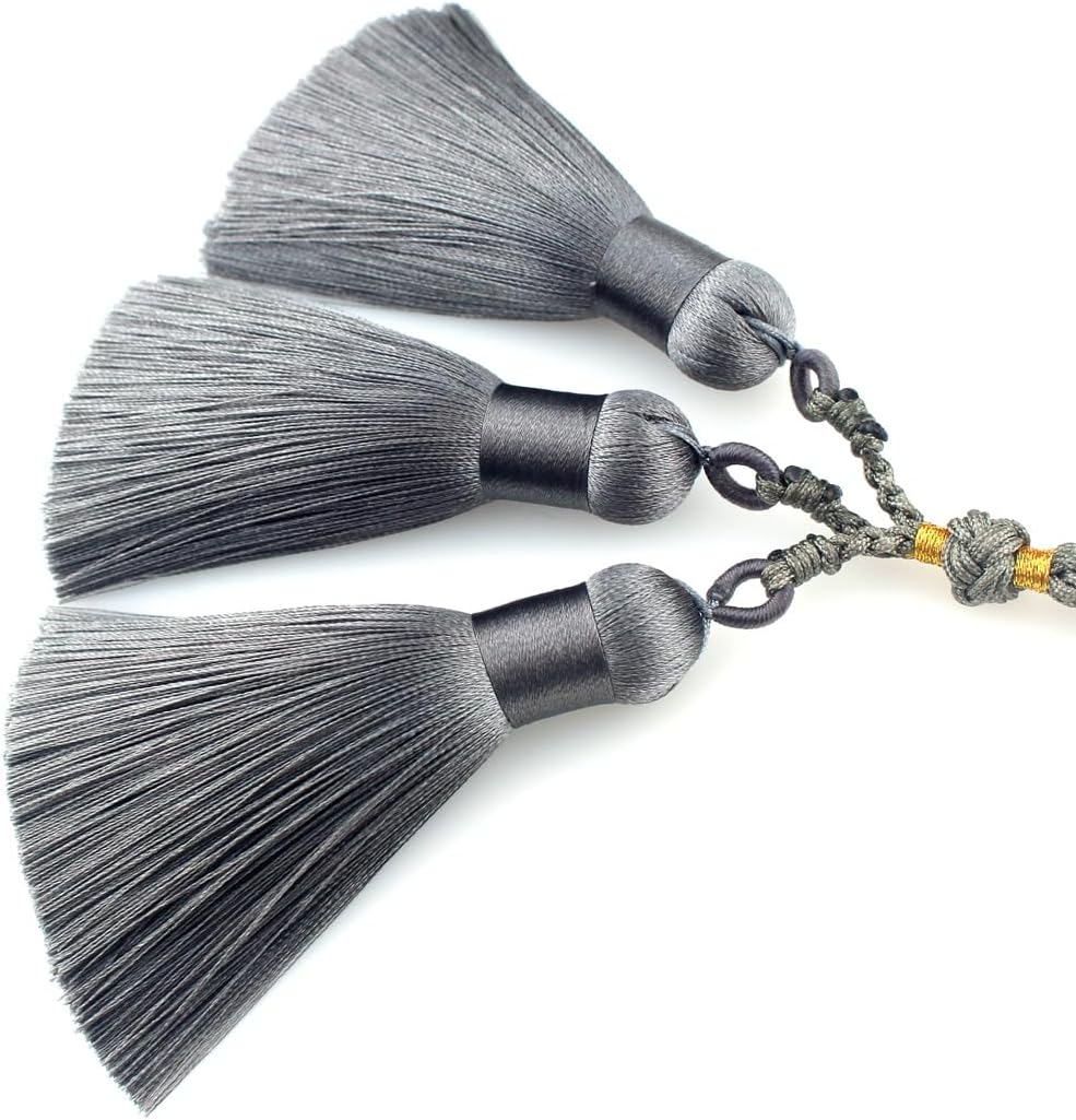 Muslims Islamic Dhikr Tasbeeh Tasbih Prayer Beads, 99 Agate Beads with Tassel