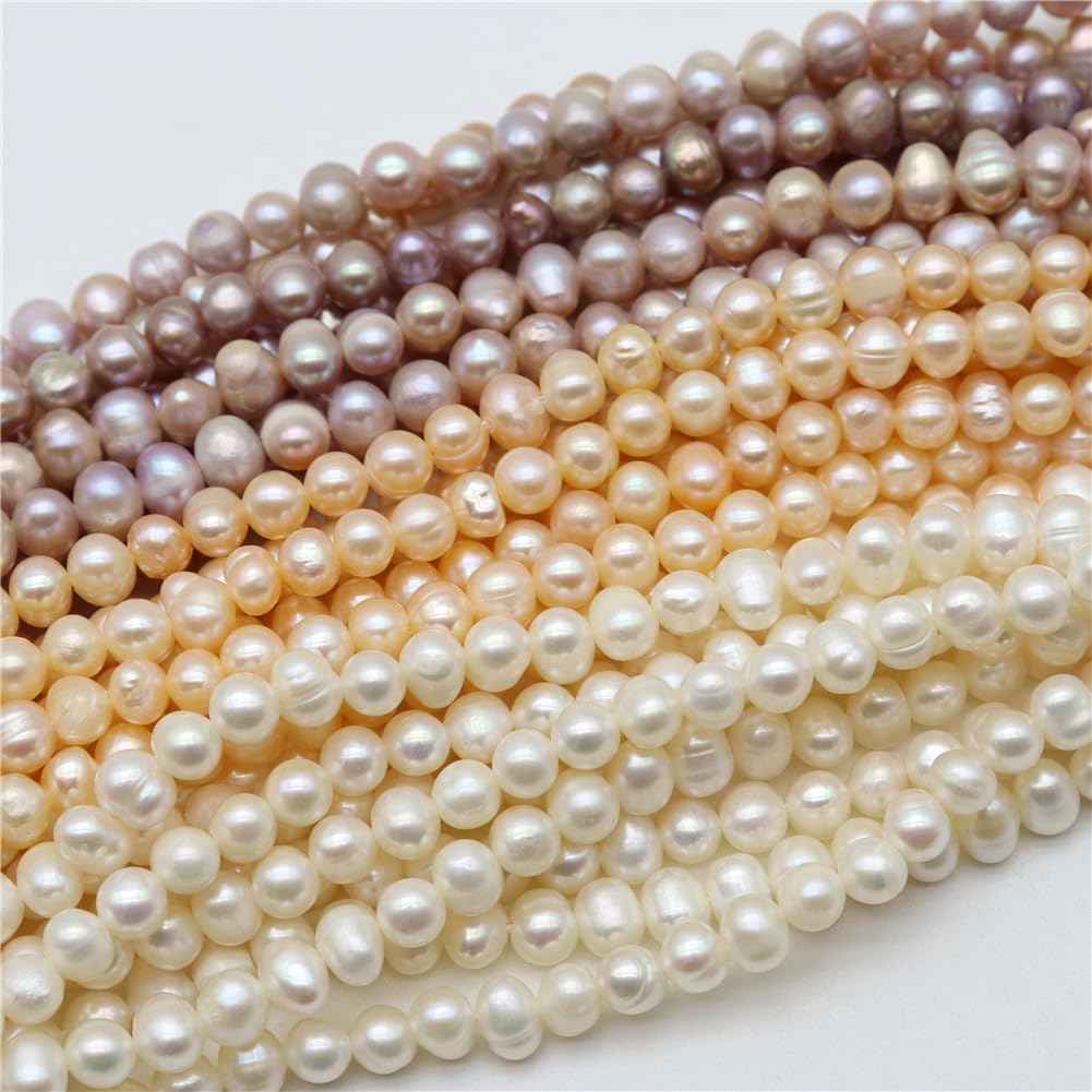 Natural Freshwater Pearl Irregular Shape Loose Bead for Jewelry Making DIY Necklaces Handmade Accessories Gray 1000 Pieces