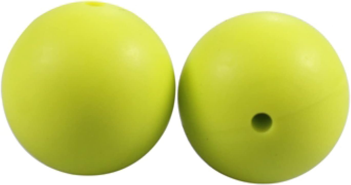 15mm 12mm Silicone Beads Bulk Round Silicone Beads for Keychain Making Silicone Beads Bulk DIY Bracelet Necklace Women Jewelry Making Handmade Supplies (15mm Color 9)