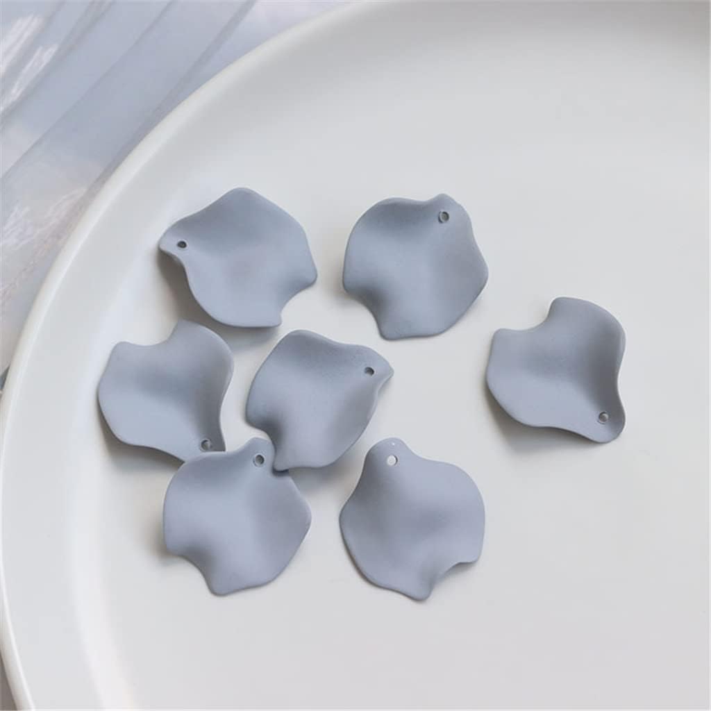 SIDUFHAOPKLL and Acrylic Flower Petal Stud Earrings Accessories DIY Earring Crafting Material Ornaments(E)