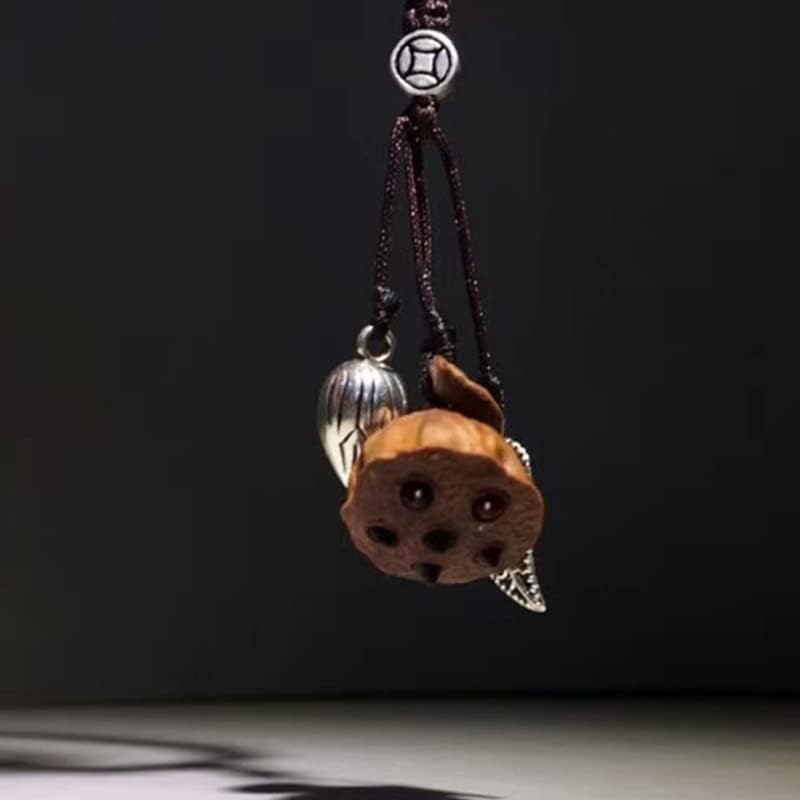 Mascot Wooden Crafts Wood Carving Art Wood Decoration Artwork 老山檀香手串相思入画108颗 文玩手串念珠男女檀木佛珠手链(DIY不沉水6MM老山)