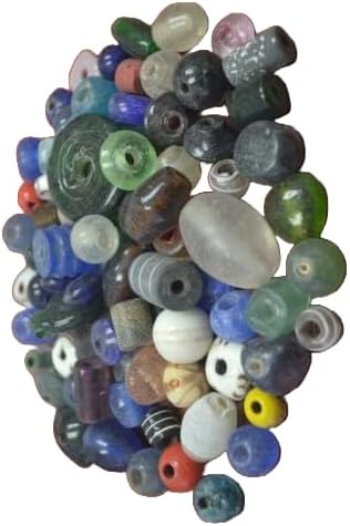 300+ PCS Assorted Mix Bulk Random Glass Beading Beads 3 LBS #08 Fast Free Supply