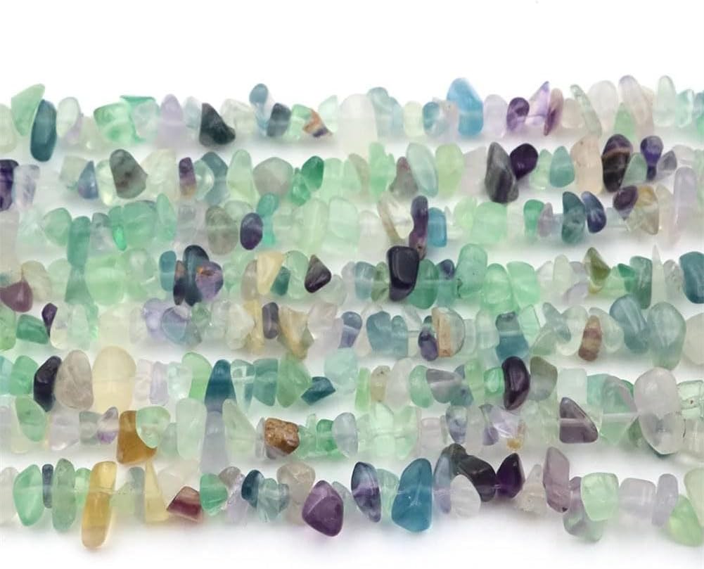 Natural Crystal Chips Gravel Stone Beads for DIY Jewelry Crafting, Necklace & Bracelet Making