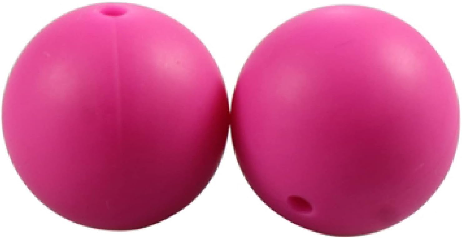 15mm 12mm Silicone Beads Bulk Round Silicone Beads for Keychain Making Silicone Beads Bulk DIY Bracelet Necklace Women Jewelry Making Handmade Supplies (15mm Color 9)