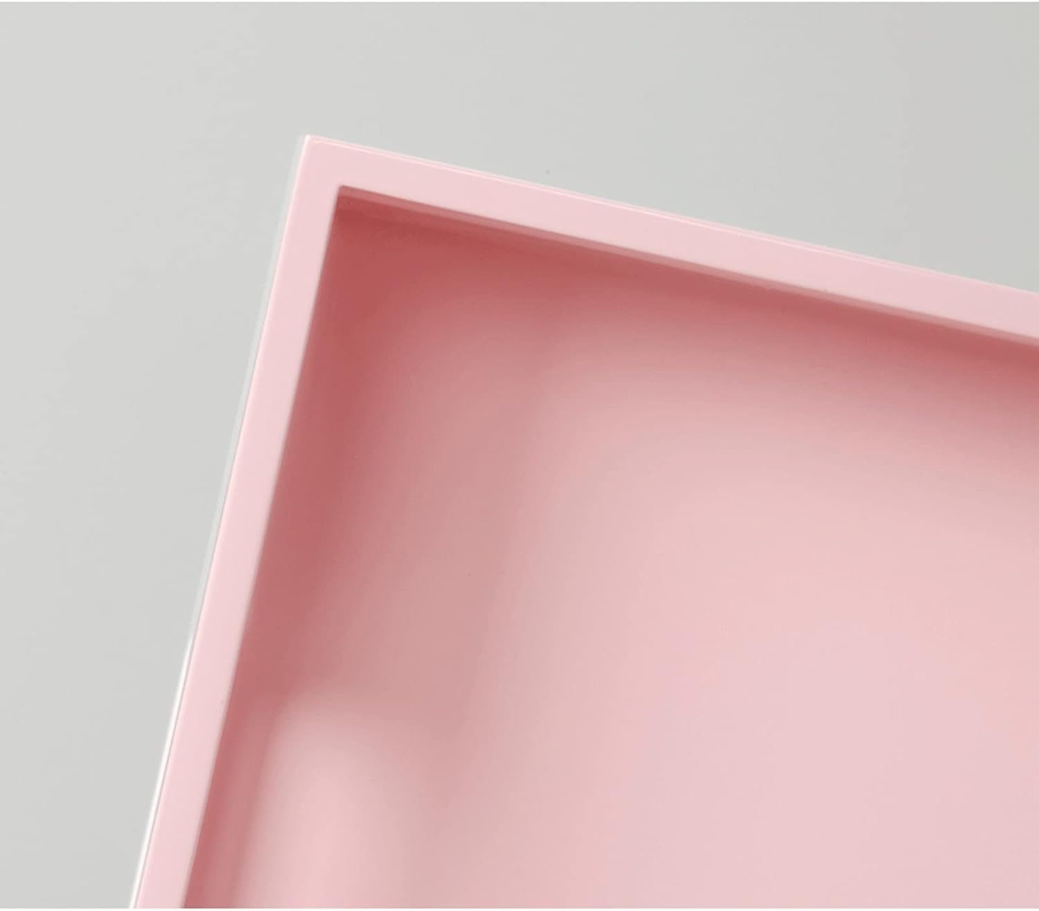 Tray Tray Service Tray Square Tray Integrated Handle Snack Tray Home Multifunctional Tray Serving Trays (Color : B)