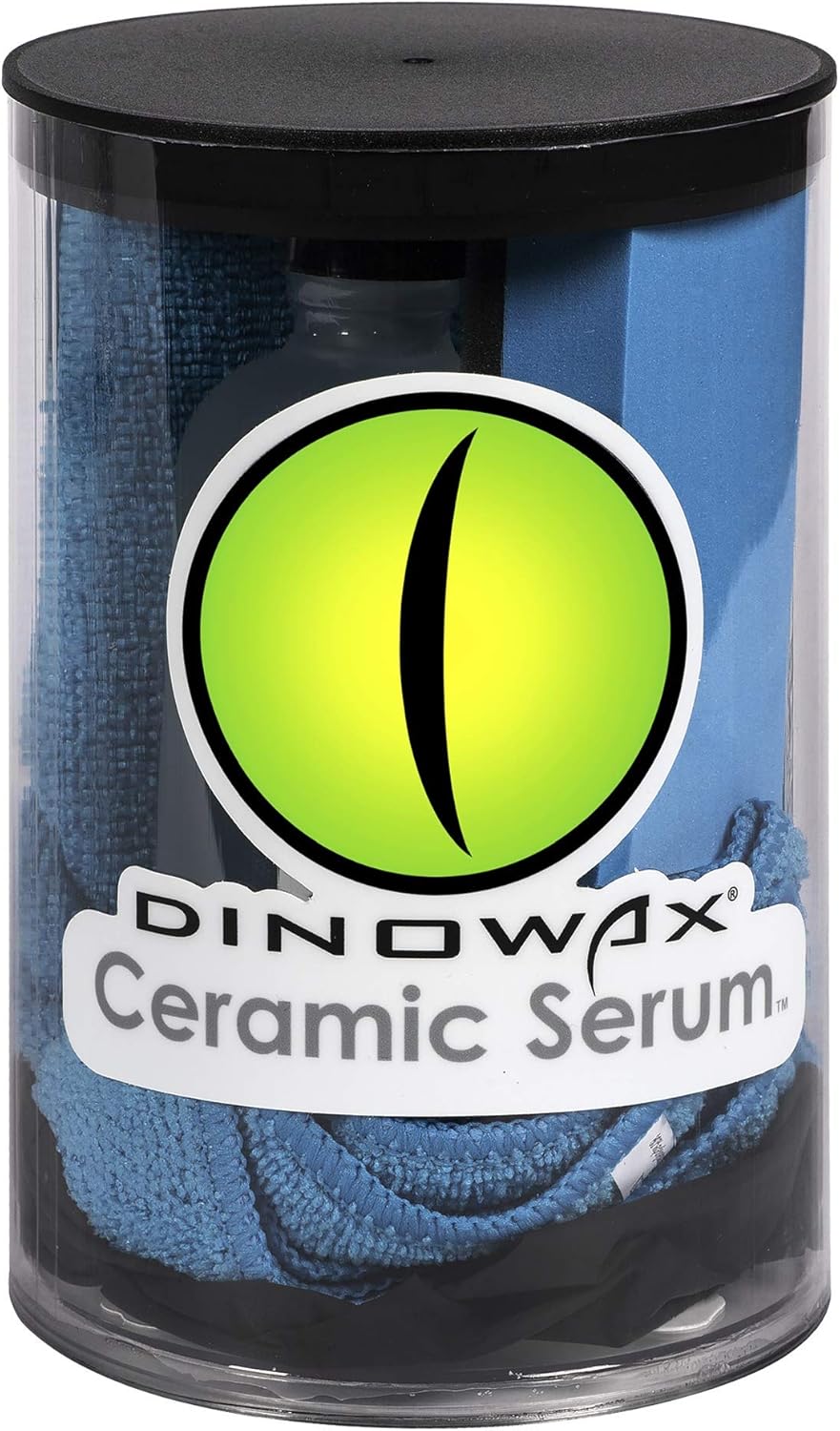 Dinowax - Ceramic Serum Kit, Ceramic Coating, Detailing Kit, Car Detailing Supplies, Protect Collection, 8 Oz Serum with Application Accessories
