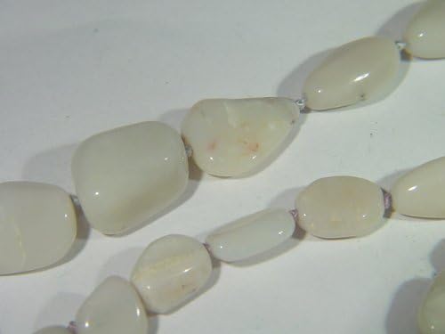 Australian Opal Graduated Potato Beads 6-10 mm Diameter Necklace Strand