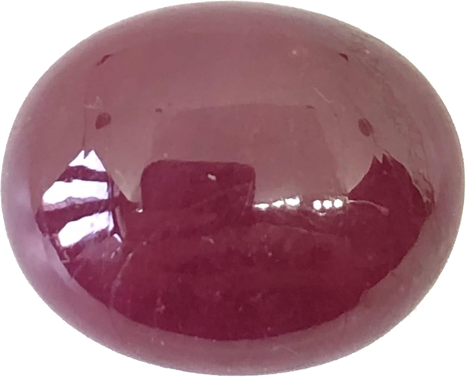 27.70 Ct Deep Red Ruby Oval Shape Cabochon Size 20x16 mm Unique Quality Valuable Loose Gemstone Best For Making Pendant, Ring Jewelry